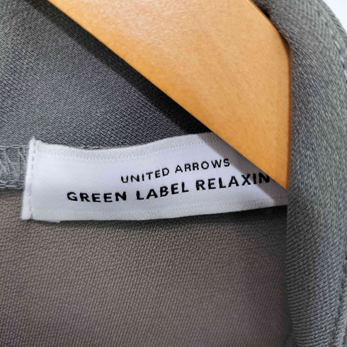 ユナイテッドアローズグリーンレーベルリラクシング UNITED ARROWS green label relaxing ジョーゼット フォルム ワンピース レディース