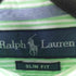 ラルフローレン RALPH LAUREN 00S ポニー刺繍 SLIM FIT ボタンダウン ストライプ L/S シャツ メンズ import:M
