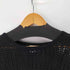 ロクビューティーアンドユースユナイテッドアローズ 6 BEAUTY & YOUTH UNITED ARROWS MESH LONG SLEEVE KNIT レディース FREE