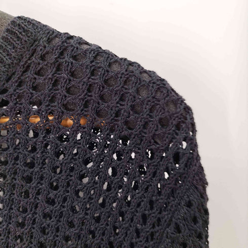 ロクビューティーアンドユースユナイテッドアローズ 6 BEAUTY & YOUTH UNITED ARROWS MESH LONG SLEEVE KNIT レディース FREE