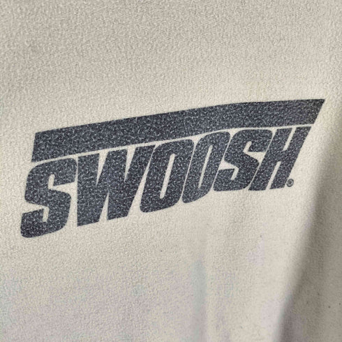 SWOOSH プリント インサイドアウト クルーネックスウェット リバーシブル メンズ