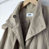 アズールバイマウジー AZUL by moussy 23SS SPRING STAND COLLAR TRENCH CT スプリングスタンド カラー トレンチ コート レディース JPN:M
