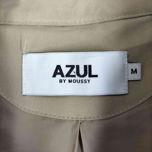 アズールバイマウジー AZUL by moussy 23SS SPRING STAND COLLAR TRENCH CT スプリングスタンド カラー トレンチ コート レディース JPN:M