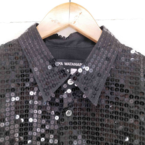 ジュンヤワタナベコムデギャルソン JUNYA WATANABE COMME des GARCONS 23SS スパンコールS/S シャツ メンズ JPN:S