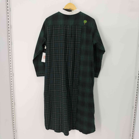 セルフサービス SELF SERVICE 刺繍チェックワンピース レディース JPN:L