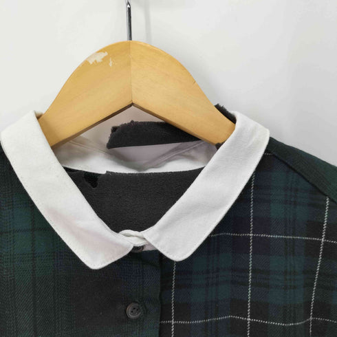 セルフサービス SELF SERVICE 刺繍チェックワンピース レディース JPN:L