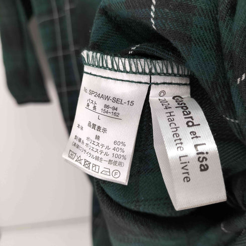 セルフサービス SELF SERVICE 刺繍チェックワンピース レディース JPN:L