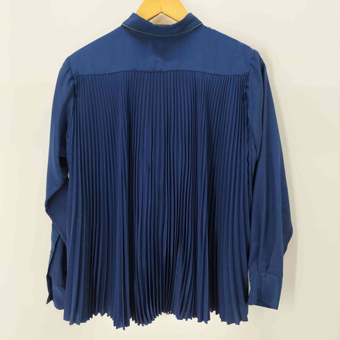 サカイラック sacai luck LONG SLEEVES PLEATED BACK SHIRTS レディース JPN:2