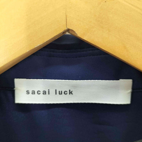 サカイラック sacai luck LONG SLEEVES PLEATED BACK SHIRTS レディース JPN:2
