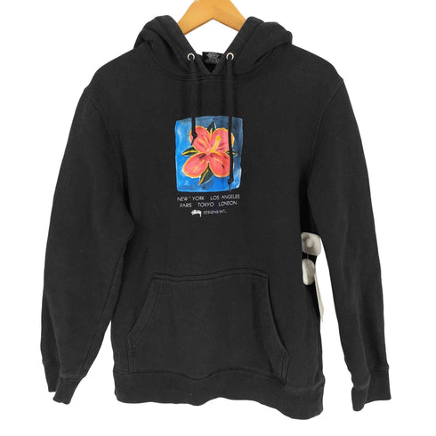 ステューシー Stussy Hibiscus Hood ハイビスカス プリント プルオーバー パーカー メンズ import:S