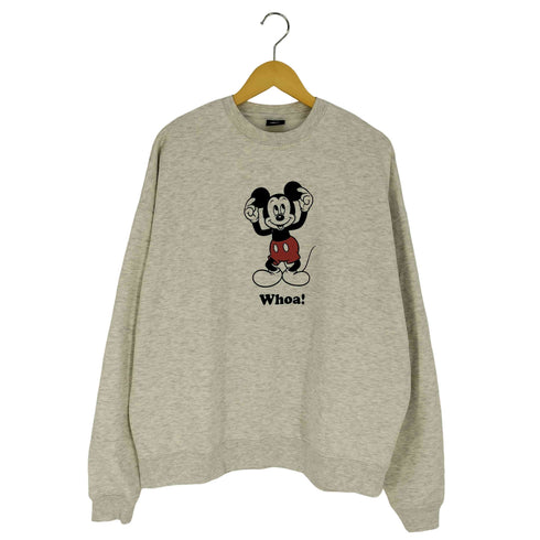 フリークスストア FREAKS STORE キャラクター 両面プリント クルーネックスウェット レディース JPN:L