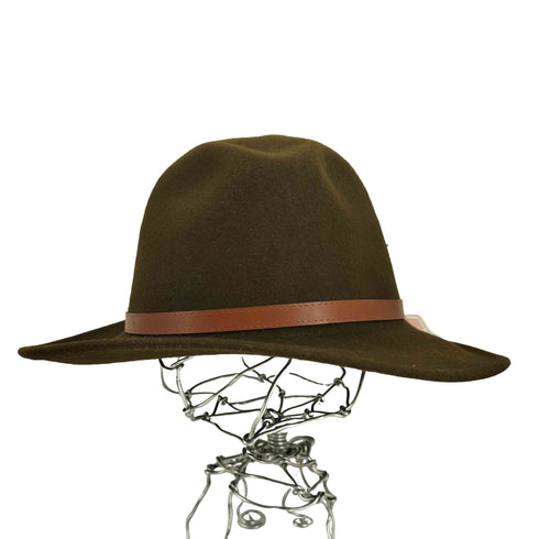 LEISURE FELT HAT ウール中折れハット メンズ L