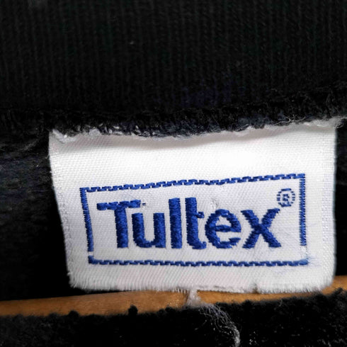 タルテックス TULTEX 80S ©1989 MADE IN USA ラグランチームロゴプリントスウェット メンズ import:M