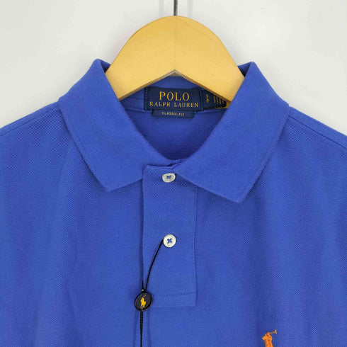 ポロラルフローレン POLO RALPH LAUREN CLASSIC FIT ポニー刺繍 鹿の子 ポロシャツ メンズ import:S