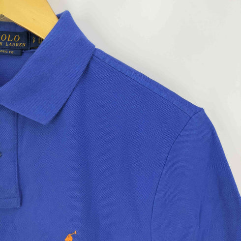 ポロラルフローレン POLO RALPH LAUREN CLASSIC FIT ポニー刺繍 鹿の子 ポロシャツ メンズ import:S