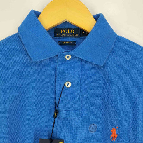 ポロラルフローレン POLO RALPH LAUREN CLASSIC FIT ポニー刺繍 鹿の子 ポロシャツ メンズ import:S