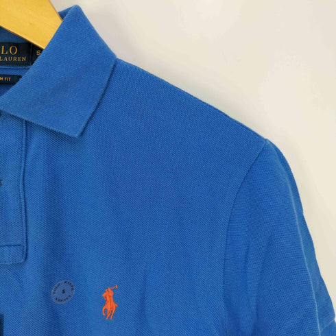 ポロラルフローレン POLO RALPH LAUREN CLASSIC FIT ポニー刺繍 鹿の子 ポロシャツ メンズ import:S