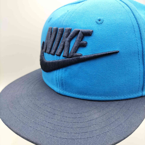 ナイキ NIKE TRUE スウッシュ ロゴ 刺繍 スナップバック 6パネル キャップ メンズ