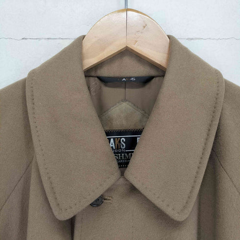 ダックス DAKS カシミヤ ステンカラーコート メンズ