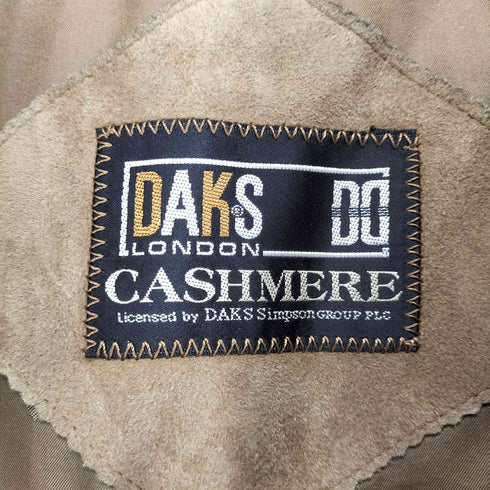 ダックス DAKS カシミヤ ステンカラーコート メンズ
