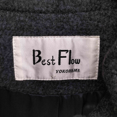 Best Flow カシミヤ100 ファーデザインコート レディース