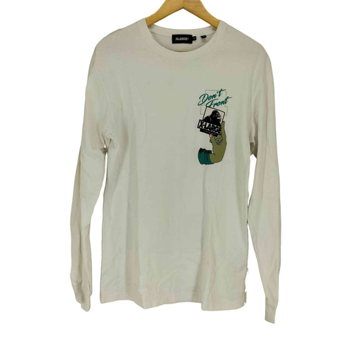 エクストララージ XLARGE 両面プリントクルーネックLS TEE メンズ JPN:M