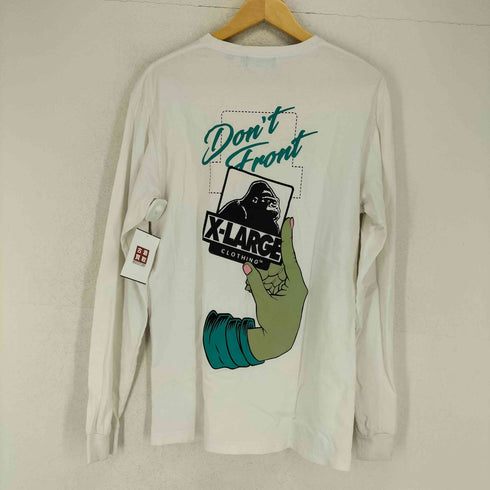 エクストララージ XLARGE 両面プリントクルーネックLS TEE メンズ JPN:M
