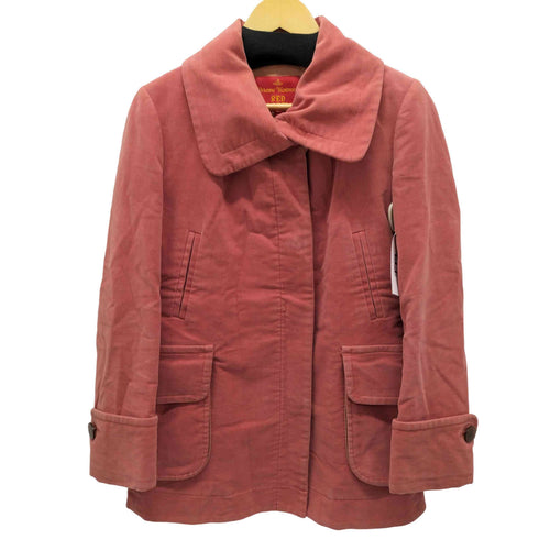 ヴィヴィアンウエストウッドレッドレーベル Vivienne Westwood RED LABEL ショートステンカラーコート レディース 3