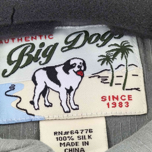 ビッグドックス BIG DOGS 00S 刺繍加工 S/S シャツ メンズ JPN:L
