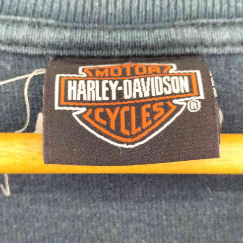 ハーレーダビッドソン HARLEY-DAVIDSON 90S-00S 両面プリント L/S Tシャツ メンズ import:XXL