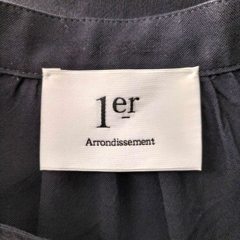 プルミエアロンディスモン 1er Arrondissement バンドカラーシャツワンピース レディース JPN:36