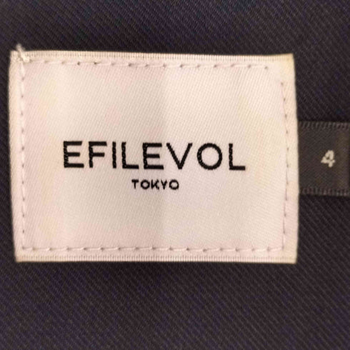 エフィレボル .efiLevol ポリ ストレッチ オーバーサイズ 半袖シャツ メンズ JPN:4
