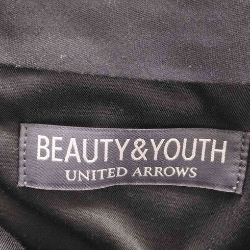 ビューティーアンドユースユナイテッドアローズ BEAUTY & YOUTH UNITED ARROWS ストレッチサキソニー ノープリーツ スリムパンツ メンズ JPN:XL