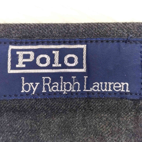 ポロバイラルフローレン Polo by RALPH LAUREN 90s ウールワイドスラックス メンズ 82
