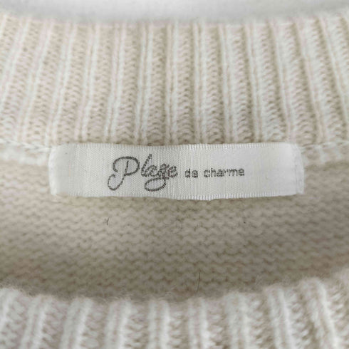 プラージュ PLAGE 20AW ファインプルオーバーニット レディース FREE