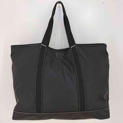 スロン SLON Utility Stitched Black Tote Bag 2WAY トート メンズ