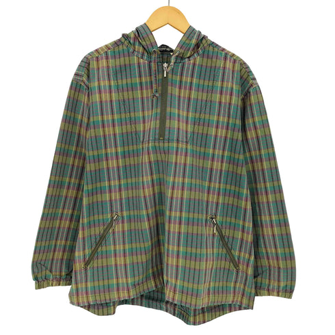 エディーバウアー Eddie Bauer 90s マドラスチェック コットンアノラック メンズ import:M