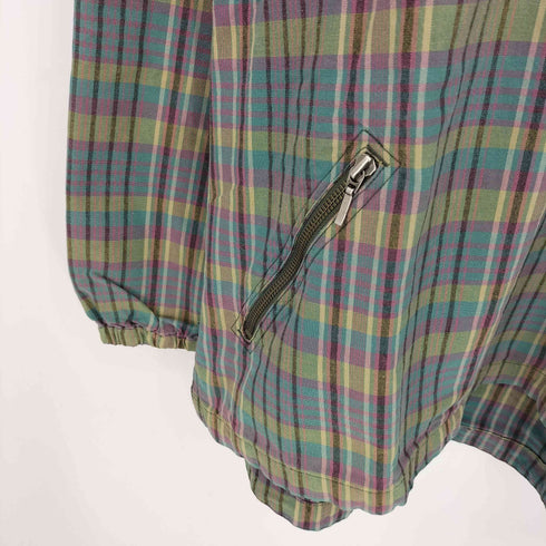 エディーバウアー Eddie Bauer 90s マドラスチェック コットンアノラック メンズ import:M