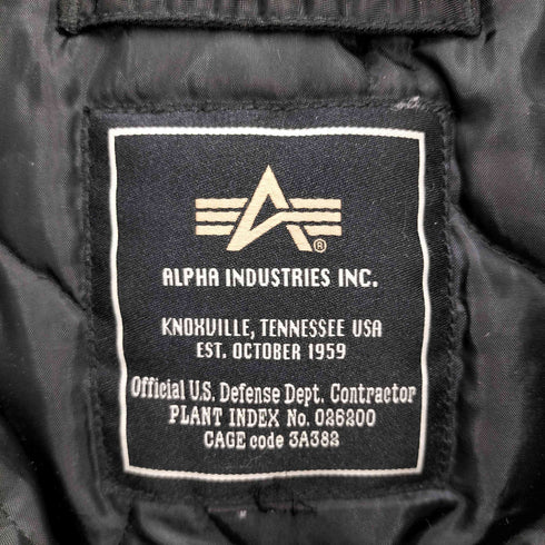 アルファインダストリーズ ALPHA INDUSTRIES N-3B ミリタリージャケット メンズ JPN:M