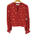 EMANUEL UNGARO PARALLELE PARIS フルーツ柄 パデッド シルク ジャケット レディース 7