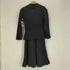 ハナエモリ HANAE MORI BOUTIQUE レース 切替 3B ジャケット バック ジップアップ レース ブラウス スカート 3P セットアップ レディース 7