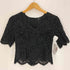 ハナエモリ HANAE MORI BOUTIQUE レース 切替 3B ジャケット バック ジップアップ レース ブラウス スカート 3P セットアップ レディース 7