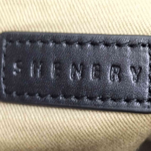 シーナリー SHENERY レザー巾着ショルダーバッグ レディース