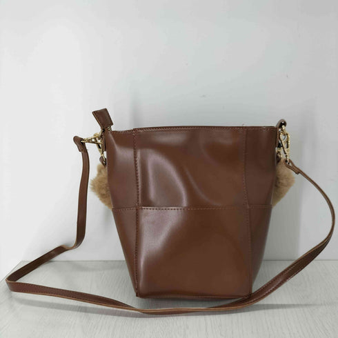 ヘザー Heather ファーハンドルBAG レディース