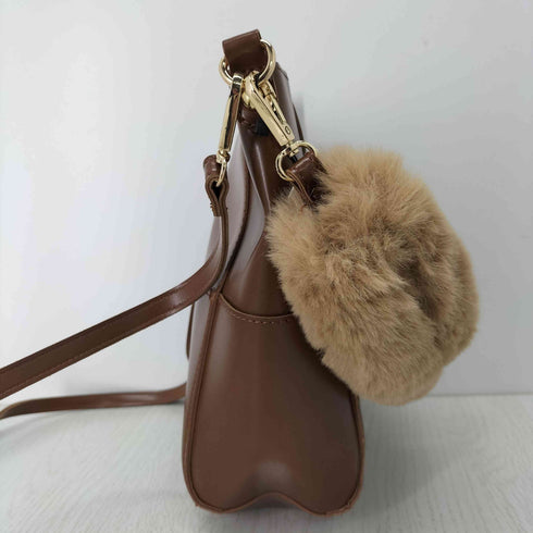ヘザー Heather ファーハンドルBAG レディース