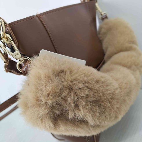 ヘザー Heather ファーハンドルBAG レディース
