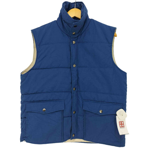 シアーズ Sears 80-90s スタンドカラーナイロン中綿ベスト メンズ import:L