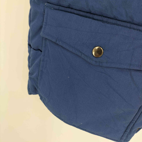 シアーズ Sears 80-90s スタンドカラーナイロン中綿ベスト メンズ import:L