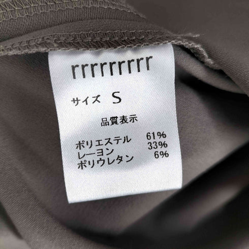 rrrrrrrrr 23AW ビューティーケアトップス レディース JPN:S