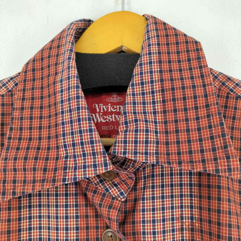 ヴィヴィアンウエストウッドレッドレーベル Vivienne Westwood RED LABEL チェックシャツワンピース レディース JPN:M